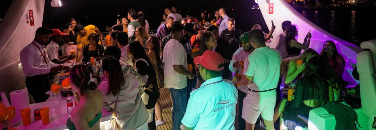Yacht Party At Dubai Marina