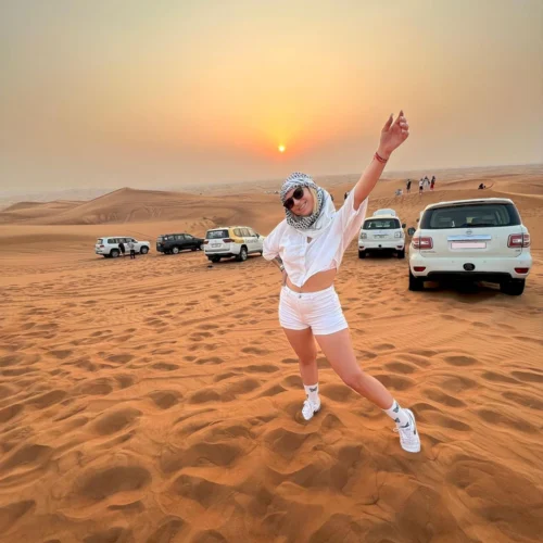 4x4 dune bashing in Dubai desert
